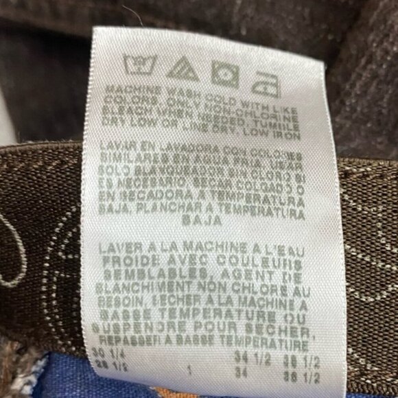 Wrangler Q Baby Brown Mid Rise Straight Leg Jeans 4 - Picture 5 of 15